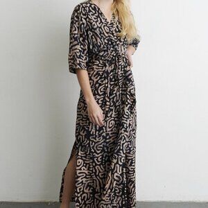 Osei Duro, Medium, Letsa Wrap Dress